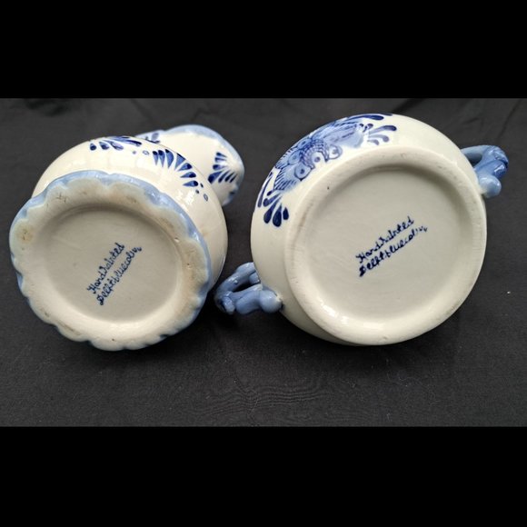 Mini Delft Blue Creamer/Pitcher & Sugar Bowl - Picture 6 of 8